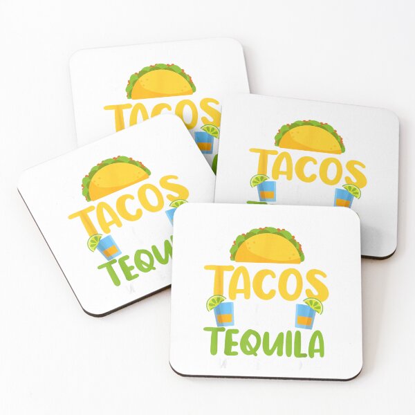 Item preview, Tacos Tequila Mexican Food Drinking Lover T-Shirt designed and sold by TheMAQ.