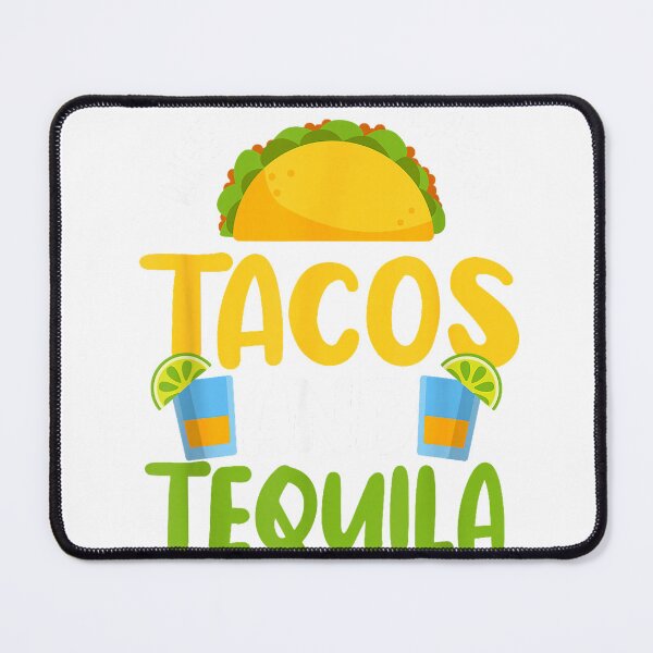 Item preview, Tacos Tequila Mexican Food Drinking Lover T-Shirt designed and sold by TheMAQ.