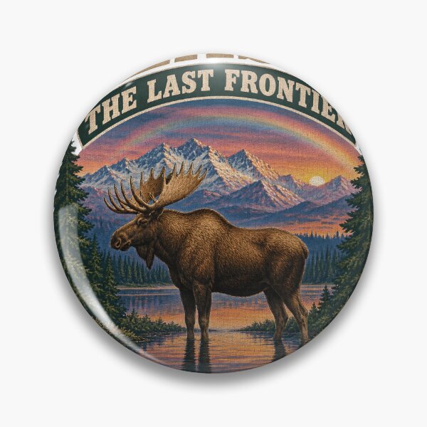Item preview, Alaska The Last Frontier Est 1959 Moose Mountain Vintage designed and sold by Flamurh1.