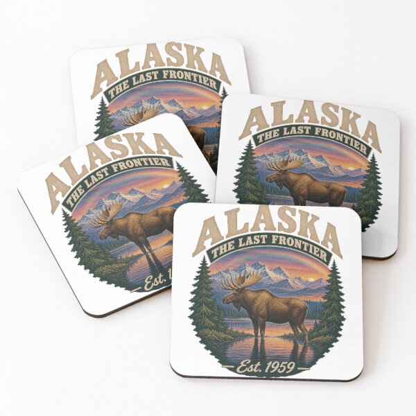 Item preview, Alaska The Last Frontier Est 1959 Moose Mountain Vintage designed and sold by Flamurh1.