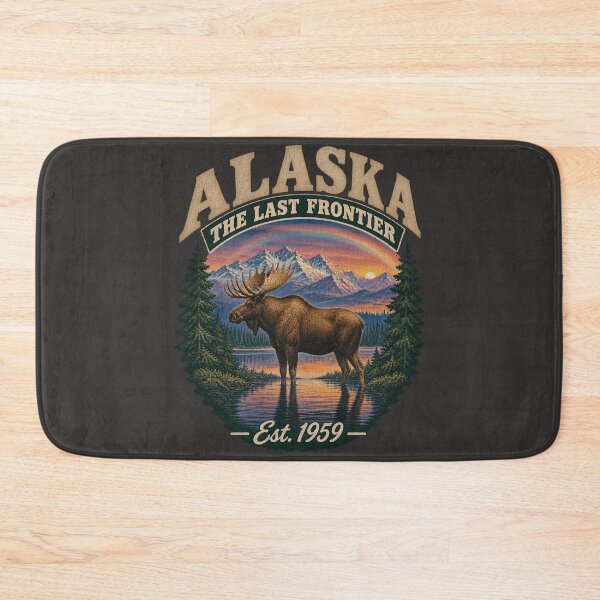 Item preview, Alaska The Last Frontier Est 1959 Moose Mountain Vintage designed and sold by Flamurh1.