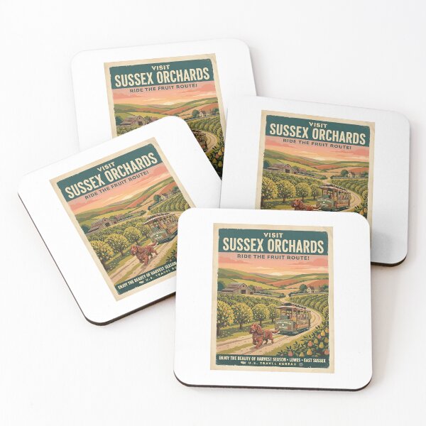 Item preview, Sussex Spaniel Orchard Tram Guide designed and sold by PictoVibe.