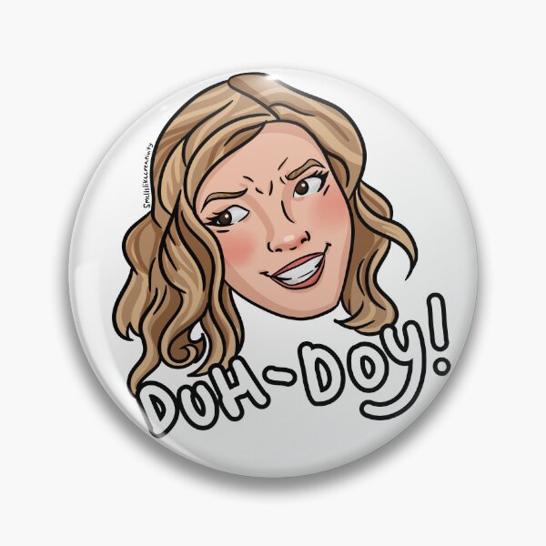 Item preview, Britta - Duh-Doy! designed and sold by smellslikecreativity.
