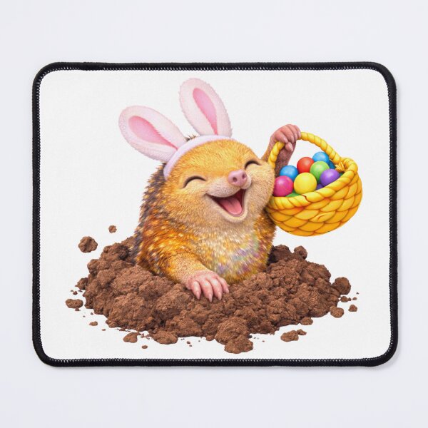 Item preview, Golden Mole Easter Bunny designed and sold by Sillytoe.