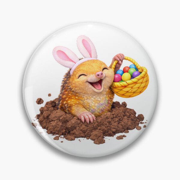 Item preview, Golden Mole Easter Bunny designed and sold by Sillytoe.