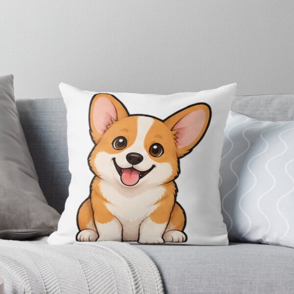 Item preview, Cute Corgi Happy Sitting designed and sold by The198X.