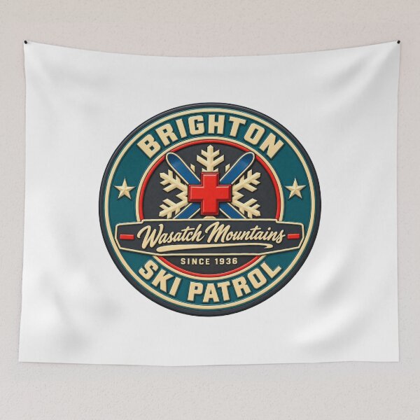 Item preview, Brighton Ski Patrol Badge designed and sold by Dresut.