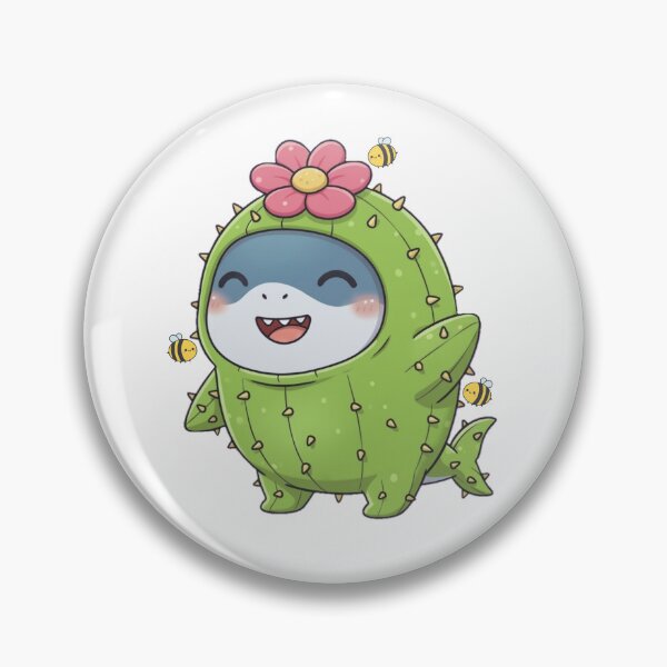 Item preview, Cute Cactus Shark Costume designed and sold by Nature's Chibis.