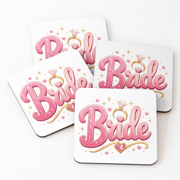 Item preview, Bold Pink Bride Design designed and sold by indepthdesigns.