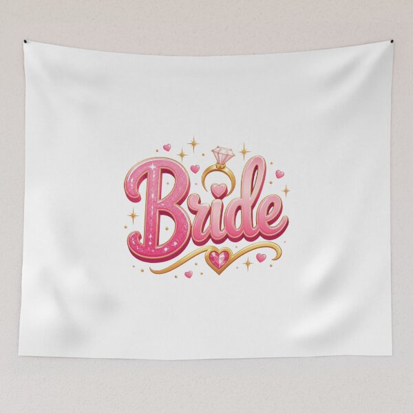 Item preview, Bold Pink Bride Design designed and sold by indepthdesigns.