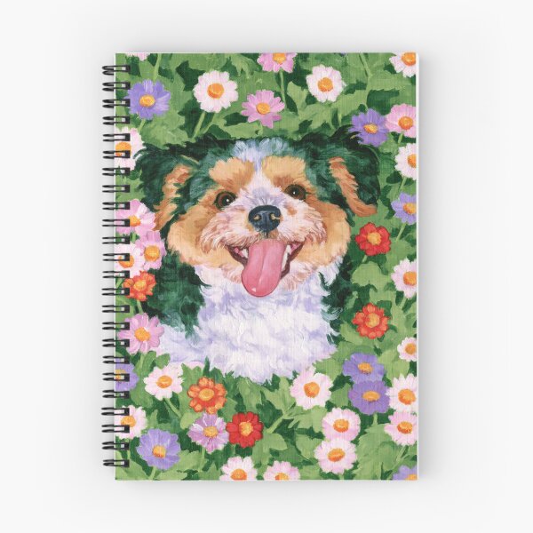 Item preview, Cute Fluffy Puppy Playing in Grass designed and sold by The Painted Tail.