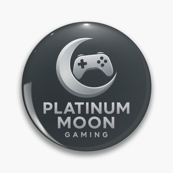 Item preview, Platinum Moon Gaming, YouTuber Merch designed and sold by MamaSweetea.