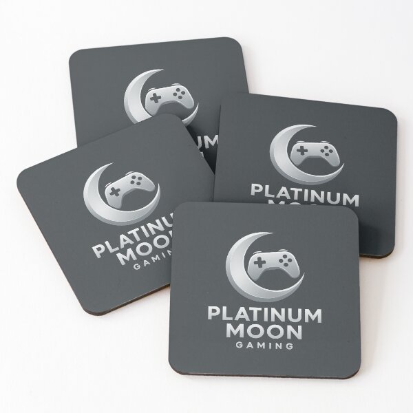 Item preview, Platinum Moon Gaming, YouTuber Merch designed and sold by MamaSweetea.