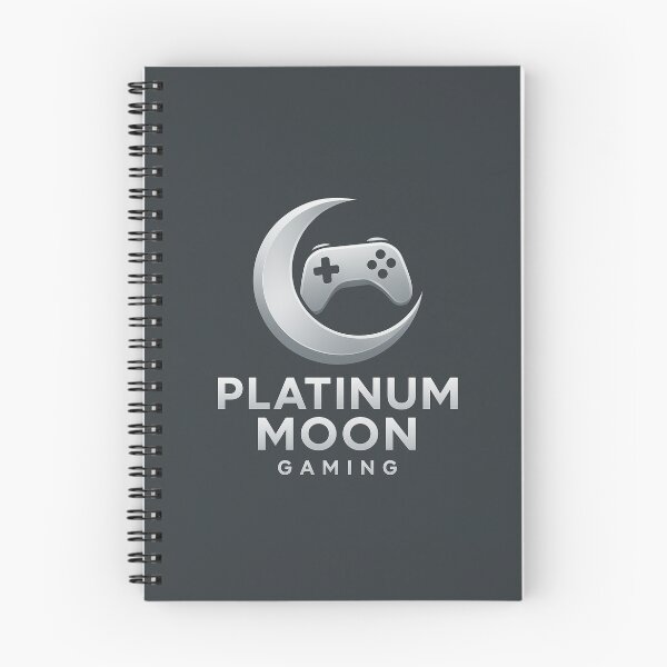 Item preview, Platinum Moon Gaming, YouTuber Merch designed and sold by MamaSweetea.