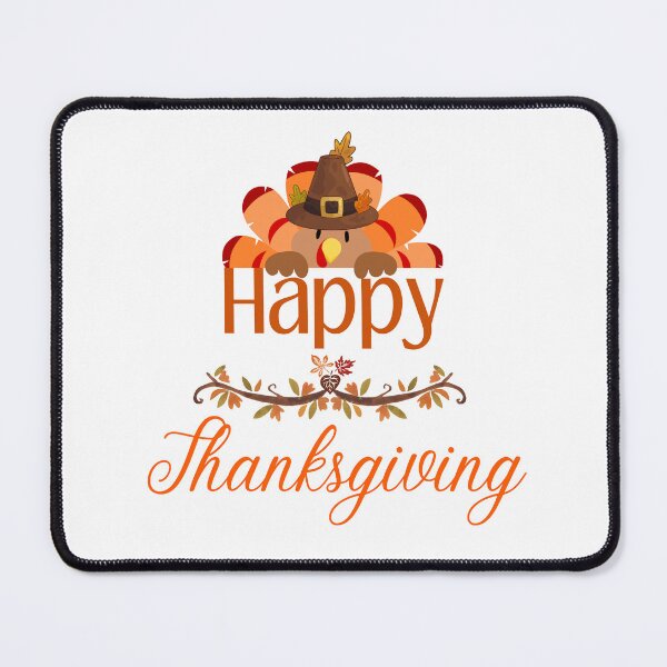 Item preview, Cute turkey peeking design Happy Thanksgiving! designed and sold by VibranPalette.