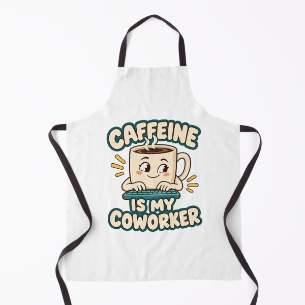 Item preview, Caffeine Is My Coworker Cute Coffee Cup Design designed and sold by epic-phrases.