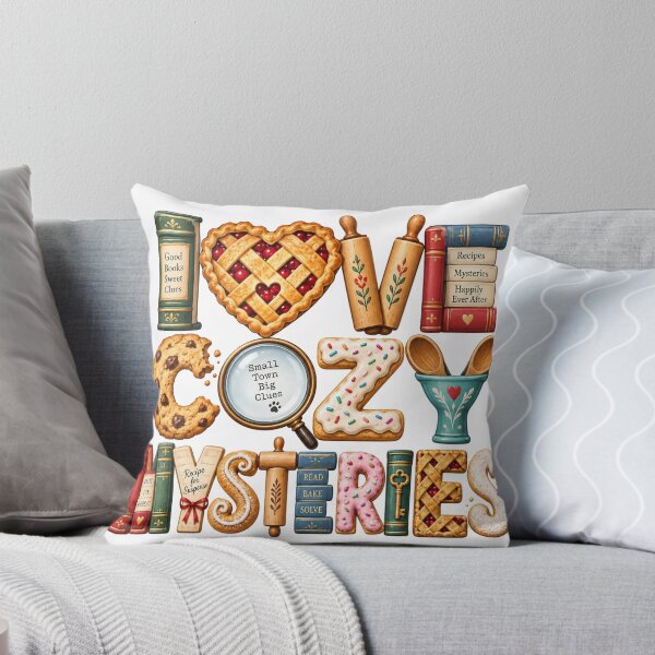 Item preview, I Love Cozy Mysteries - Baking designed and sold by Lori Winslow Designs.