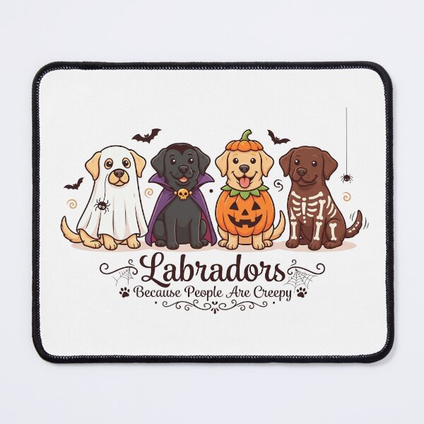 Item preview, Labradors Because People Are Creepy Cute Halloween Dog Costume designed and sold by Zizo-DR44.