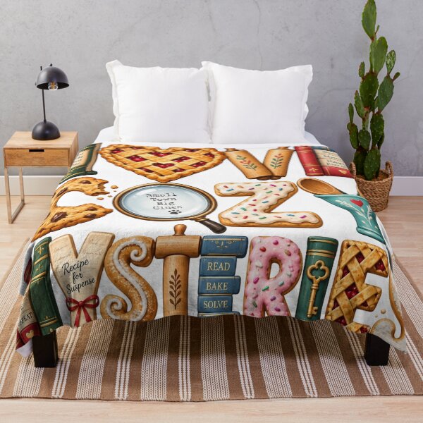 Item preview, I Love Cozy Mysteries - Baking designed and sold by Lori Winslow Designs.