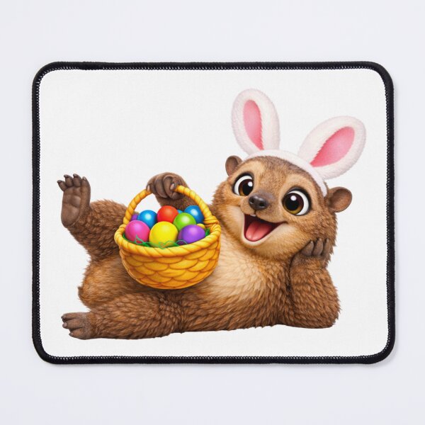 Item preview, Hyrax Easter Basket designed and sold by Sillytoe.
