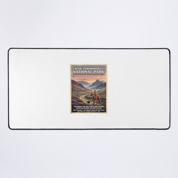 Item preview, Welsh Collie Moorland Guide designed and sold by PictoVibe.