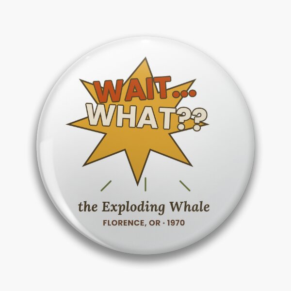 Item preview,  Exploding Whale Funny Oregon T-Shirt designed and sold by GrumpyThreads.
