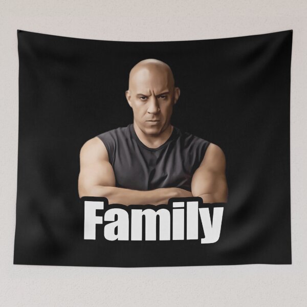 Item preview, La familia de Vin Diesel designed and sold by COILLIAMS.