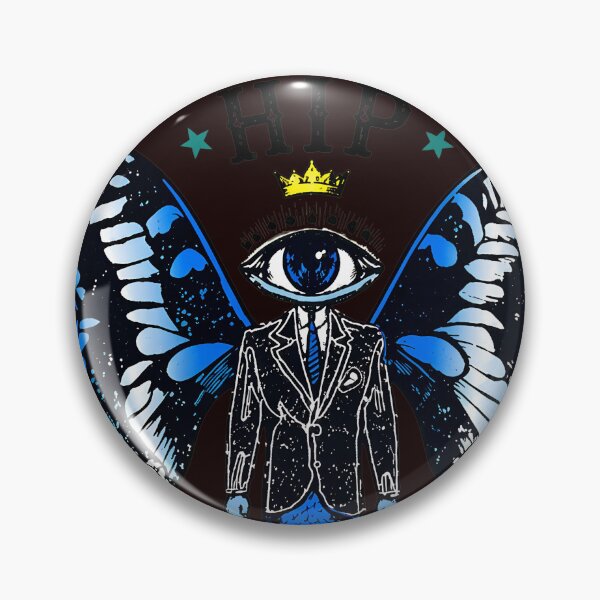Item preview, The Tragically Hip Eye Butterfly Merman Art designed and sold by drawfreak.
