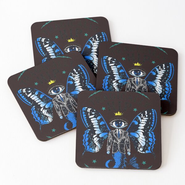Item preview, The Tragically Hip Eye Butterfly Merman Art designed and sold by drawfreak.
