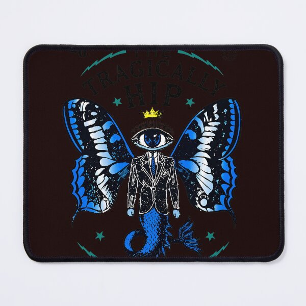 Item preview, The Tragically Hip Eye Butterfly Merman Art designed and sold by drawfreak.