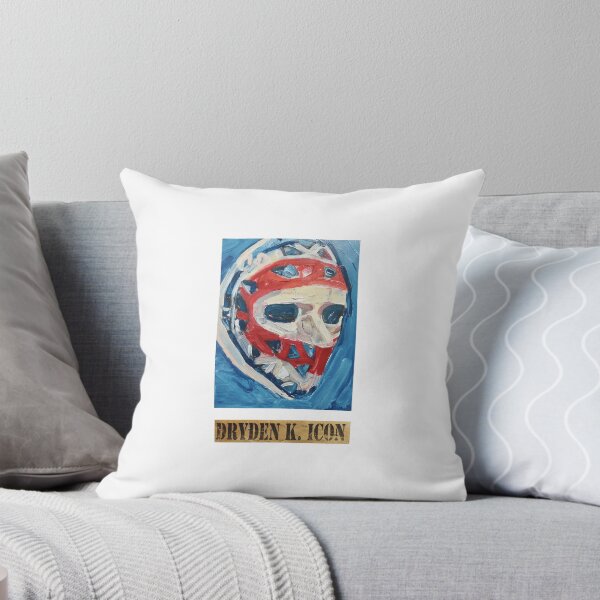 Item preview, Dryden K. Icon Goalie Mask Oil Painting Art designed and sold by BREITENOHNSON.