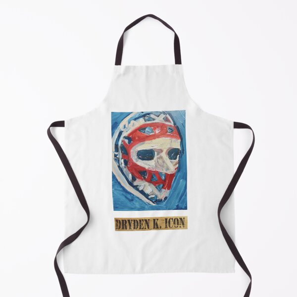 Item preview, Dryden K. Icon Goalie Mask Oil Painting Art designed and sold by BREITENOHNSON.