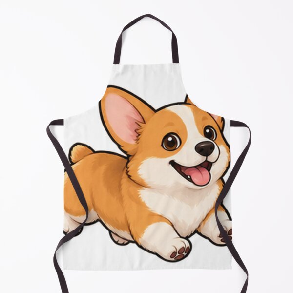 Item preview, Cute Corgi Running Cartoon designed and sold by The198X.