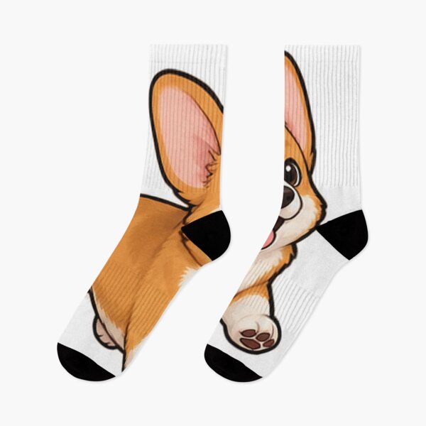 Item preview, Cute Corgi Running Cartoon designed and sold by The198X.
