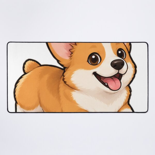 Item preview, Cute Corgi Running Cartoon designed and sold by The198X.