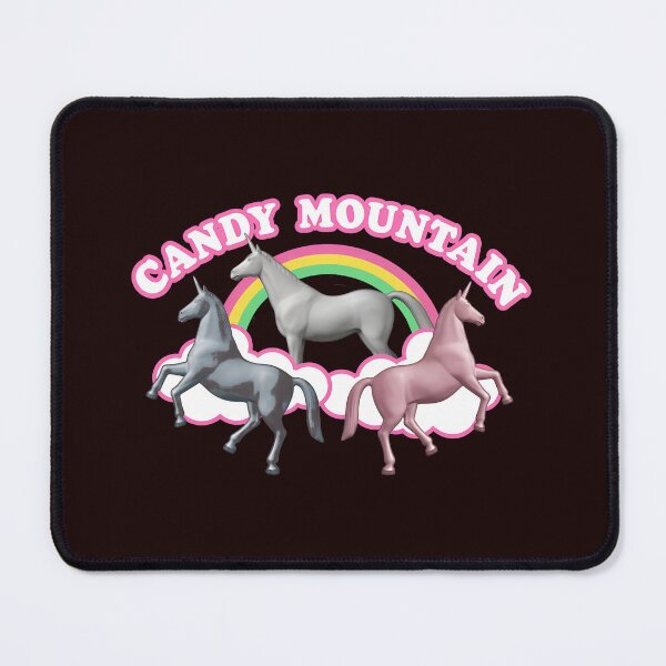 Item preview, Candy Mountain Unicorn Rainbow Clouds Whimsical Fantasy designed and sold by drawfreak.