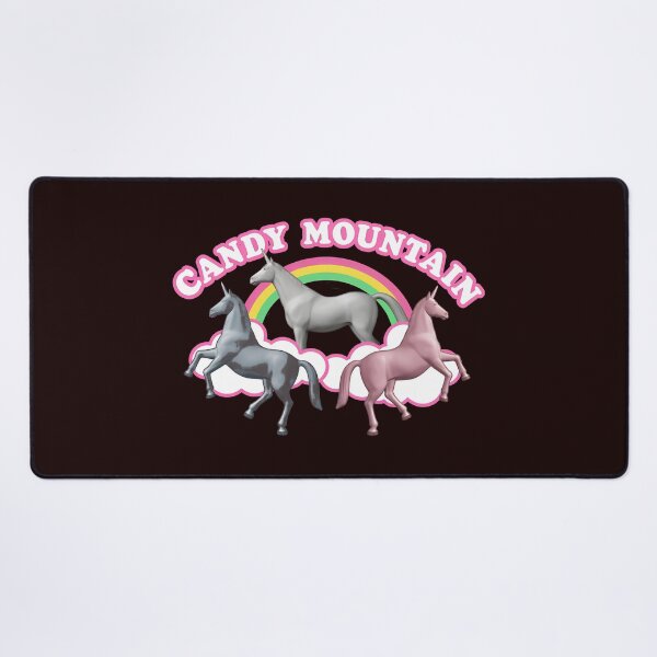 Item preview, Candy Mountain Unicorn Rainbow Clouds Whimsical Fantasy designed and sold by drawfreak.