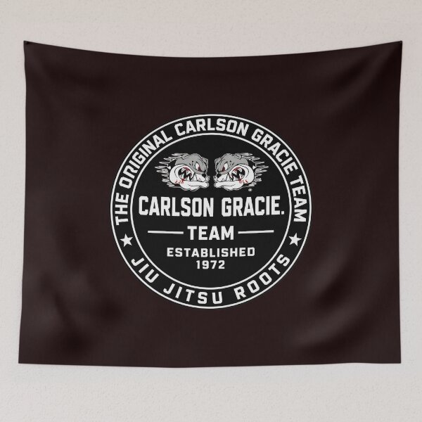 Item preview, Carlson Gracie Jiu Jitsu Roots Bulldog Emblem designed and sold by drawfreak.