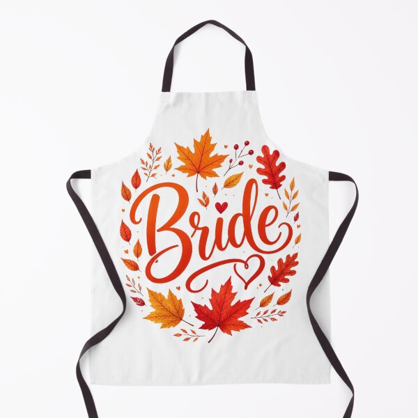 Item preview, Fall Bride Typography designed and sold by indepthdesigns.