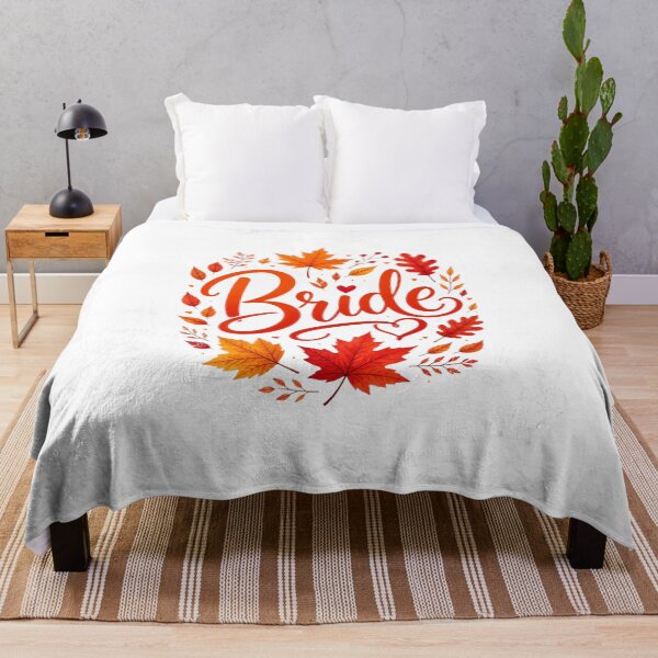 Item preview, Fall Bride Typography designed and sold by indepthdesigns.