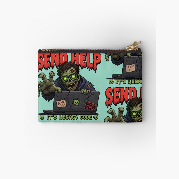 Item preview, Send Help It's Legacy Code - Funny Halloween Developer Shirt designed and sold by Geek Tracy Shop.