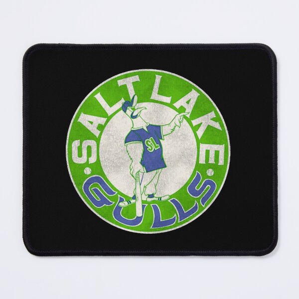 Item preview, Vintage Sports Mascot Seagull Baseball Circle Badge designed and sold by HannahHerronn.