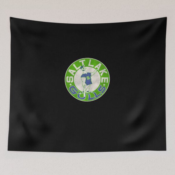 Item preview, Vintage Sports Mascot Seagull Baseball Circle Badge designed and sold by HannahHerronn.