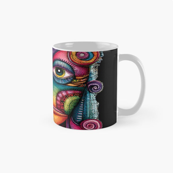 Item preview, A 440 Colorful Abstract Face designed and sold by Infopreneur1231.