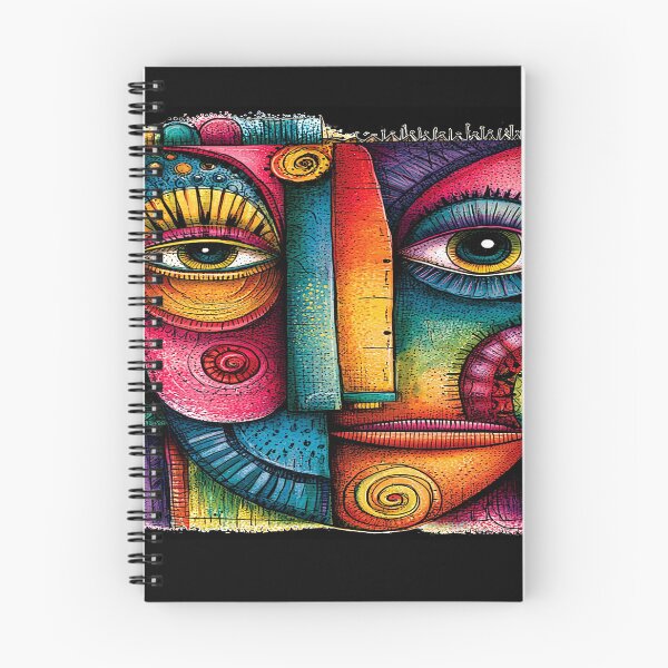 Item preview, A 440 Colorful Abstract Face designed and sold by Infopreneur1231.