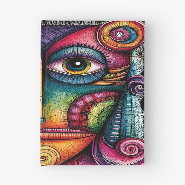 Item preview, A 440 Colorful Abstract Face designed and sold by Infopreneur1231.