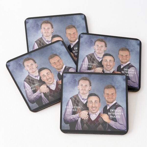 Item preview, Group Portrait of Three Men in Argyle Sweaters designed and sold by BREITENOHNSON.