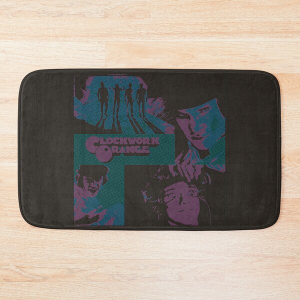 Item preview, A Clockwork Orange (and Purple and Blue) Fan Pop- Art Collage designed and sold by Cathedral of Curiosity.