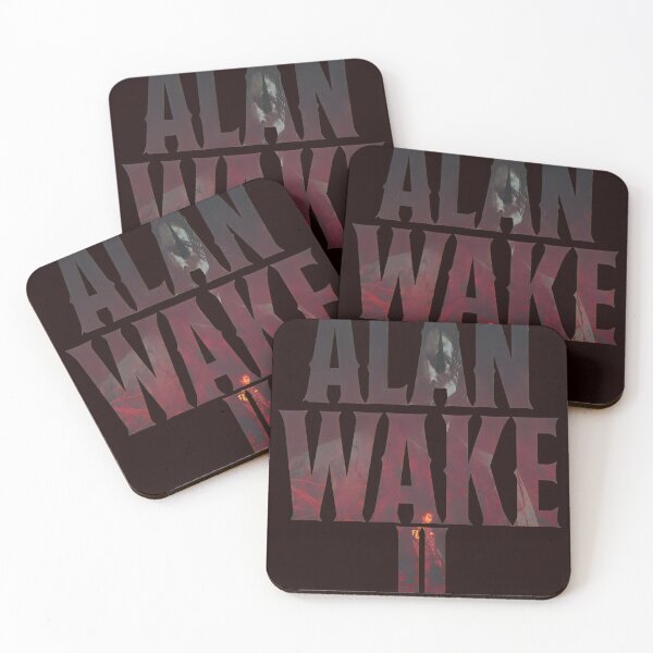 Item preview, Alan Wake II Typographic Dark Atmosphere Art designed and sold by drawfreak.