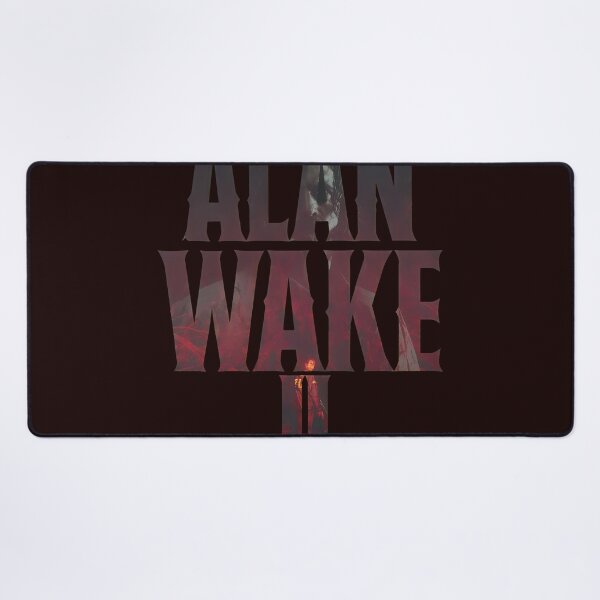 Item preview, Alan Wake II Typographic Dark Atmosphere Art designed and sold by drawfreak.